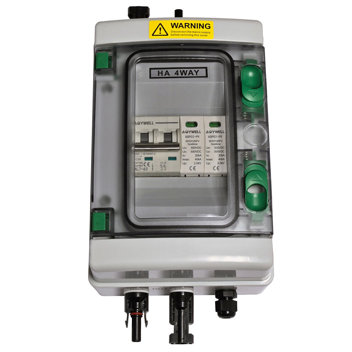 DC Breaker & Surge Protector Quick Connect