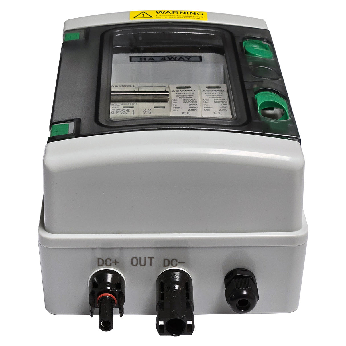 DC Breaker & Surge Protector Quick Connect