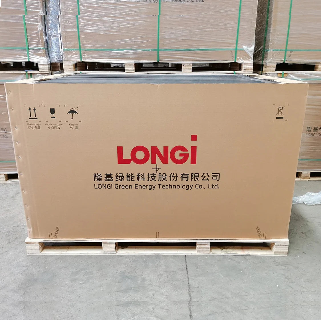 Panneau solaire monocristallin bifacial Longi – 620W (36 unités) | Palette Complète | LR8-66HGD-620