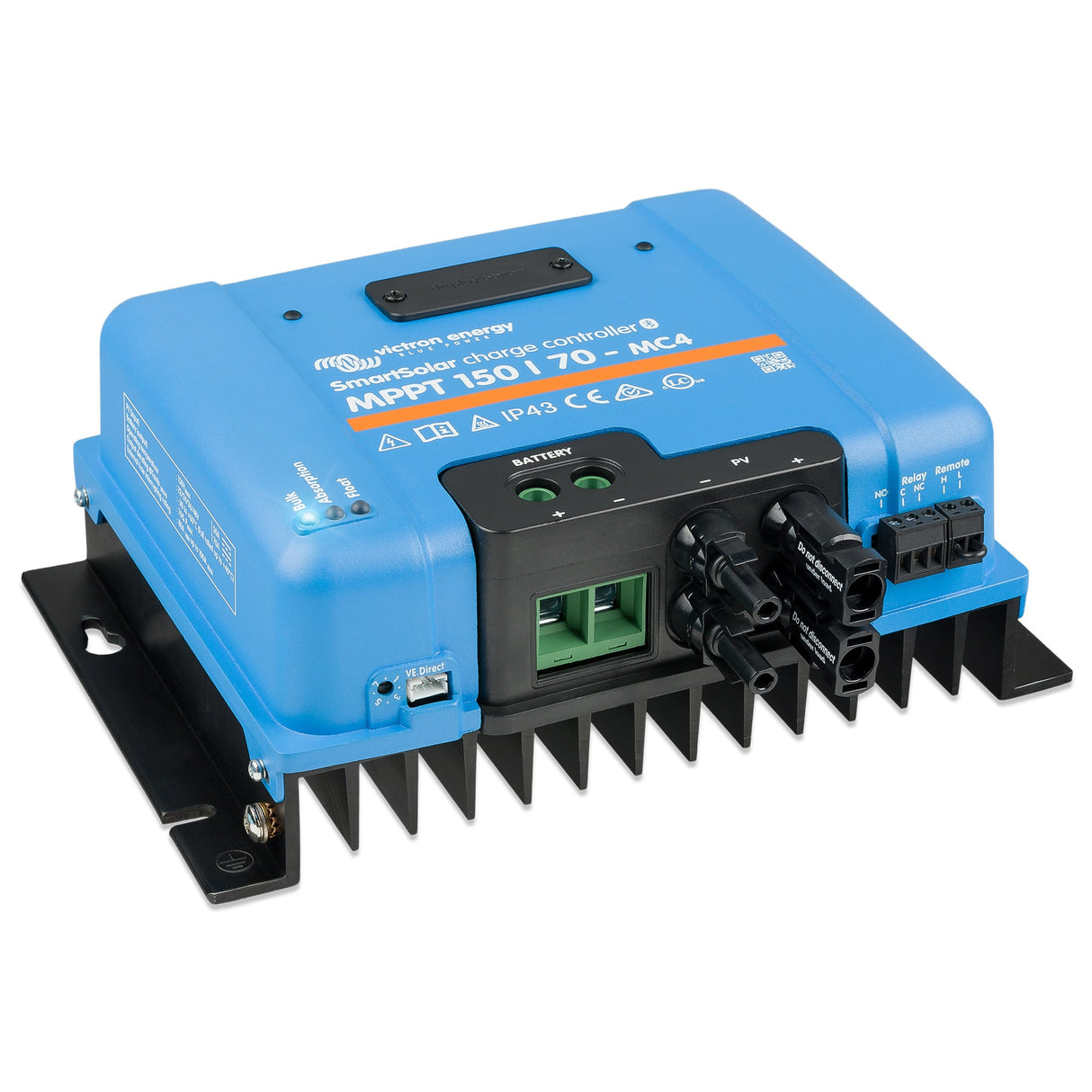 Victron Energy SmartSolar MPPT 150/70-MC4 VE.Can Solar Charge Controller | SCC115070511