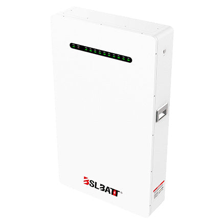 Batterie murale LiFePO4 48V/127Ah 6.5kWh de BSLBATT | B-LFP48-130PW