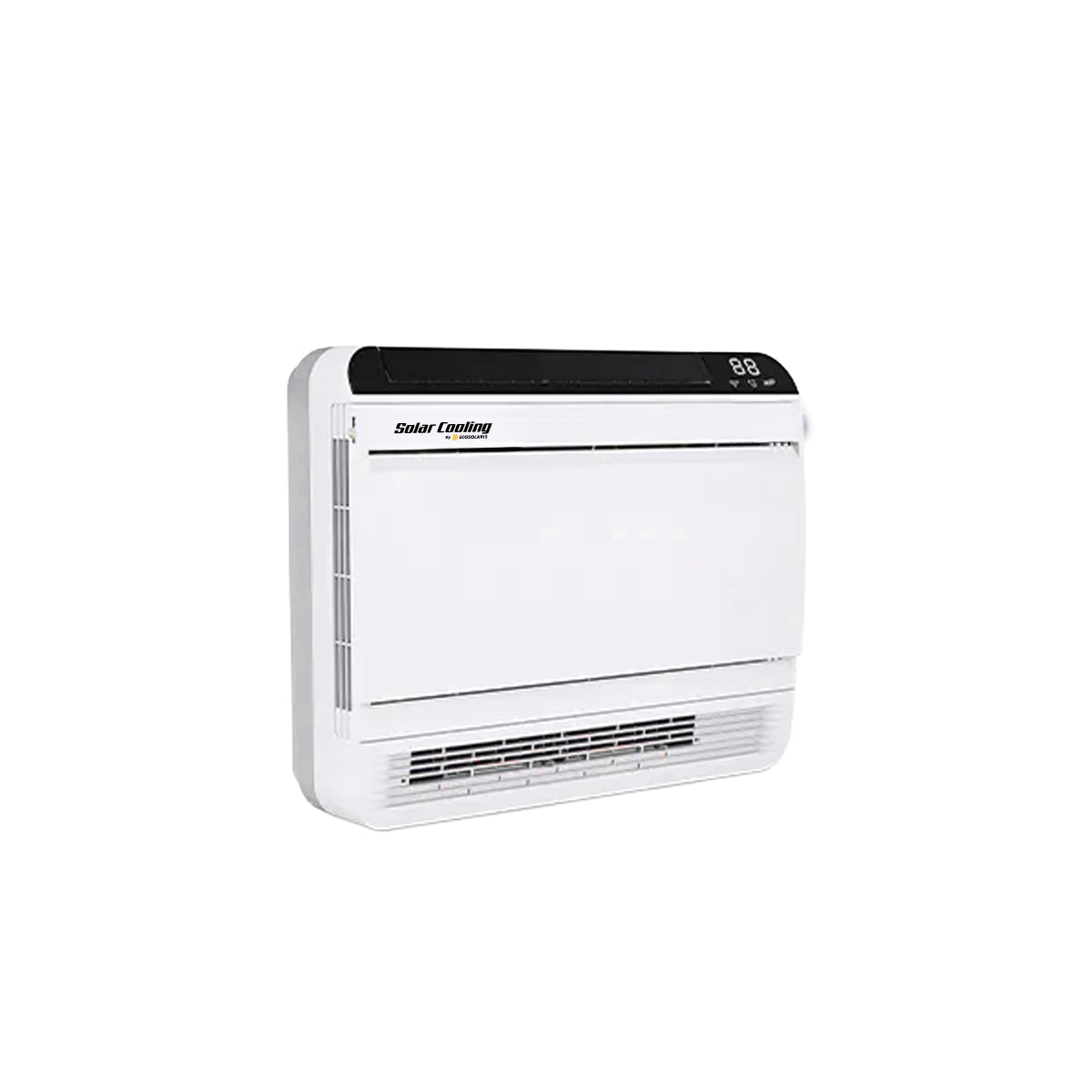 NEW – PRE-ORDER NOW! 18 000 BTU Solar Hybrid AC/DC Air Source Floor Console Heat Pump