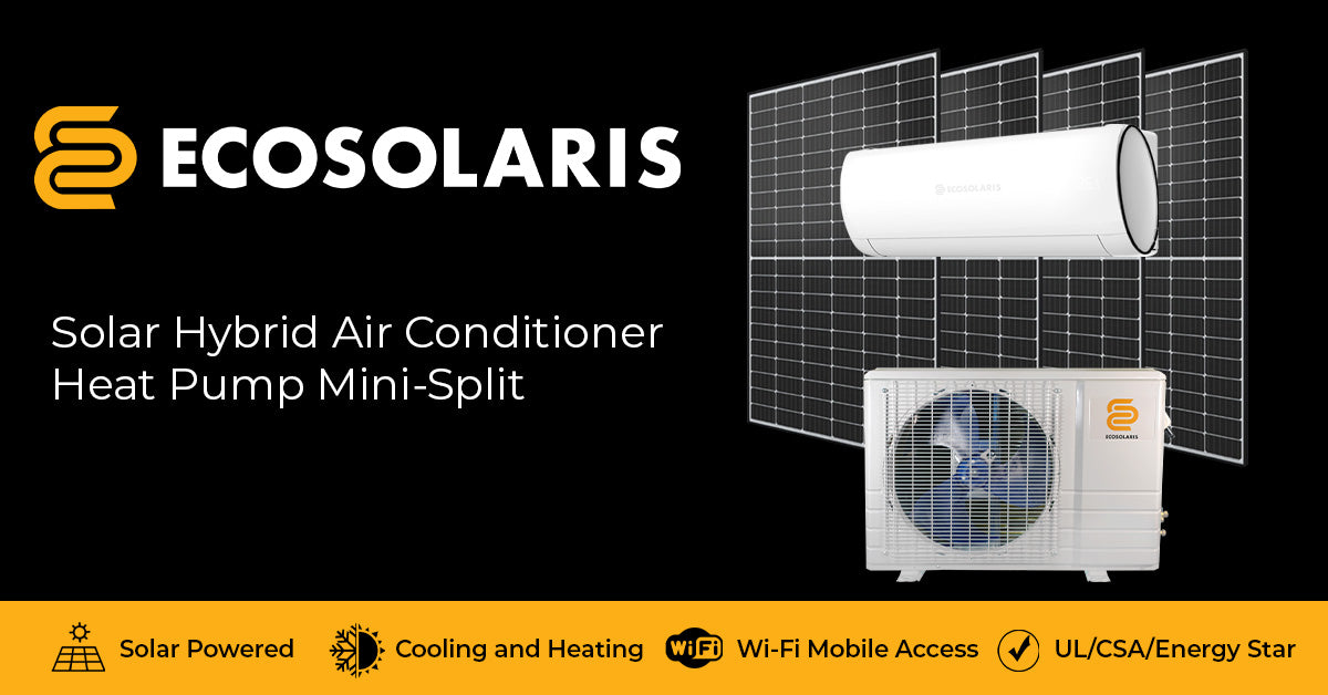 Solaris Mini Split Solar Cooling | Hybrid Mini-Split + Solar Panels Kit - Solar Cooling ...