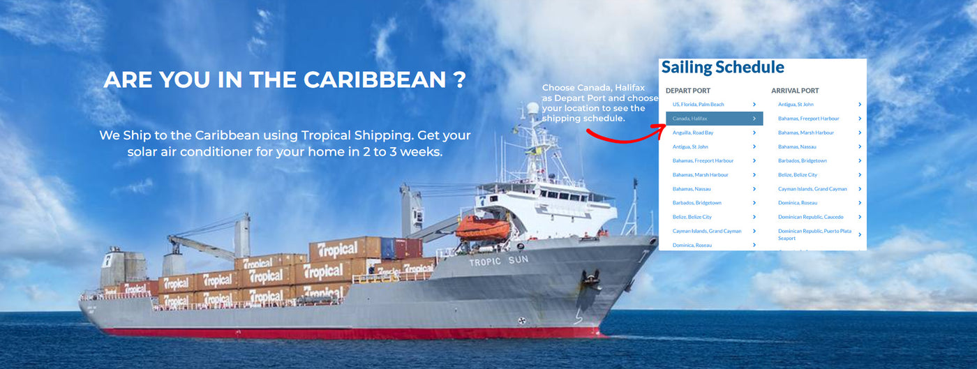 Tropical shipping 