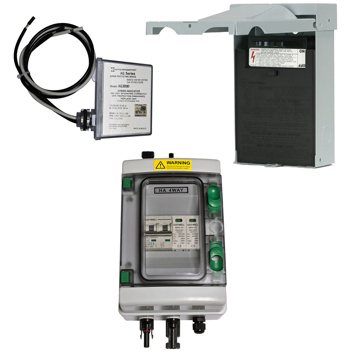 AC/DC Electrical Safety Protection Kit—5-Year Limited Warranty