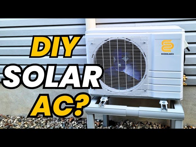 Off-Grid Mini-Split! Installing The Ecosolaris Solar AC